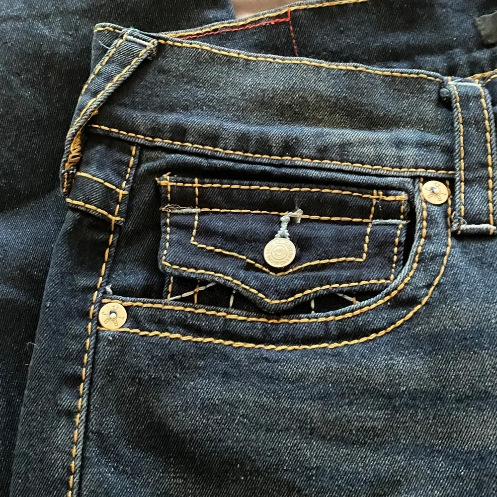 True Religion Ricky Dark Blue Denim Jeans
